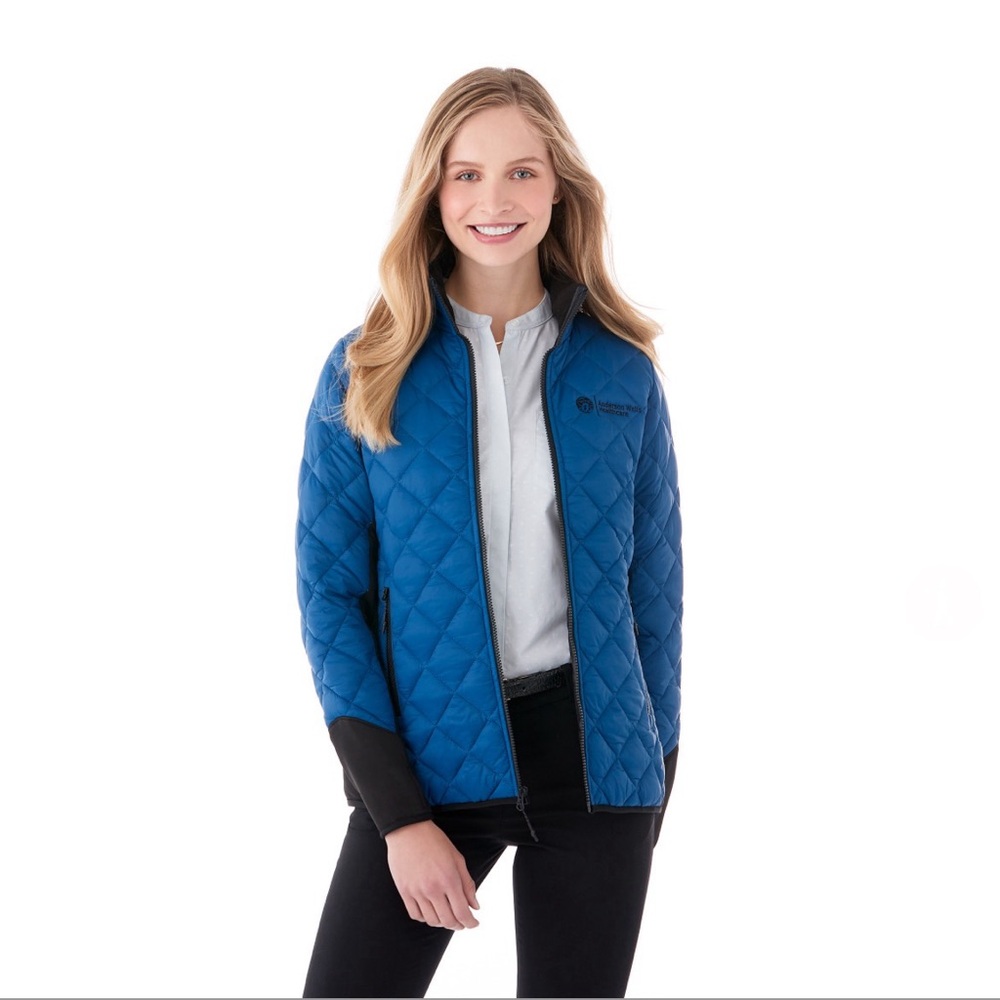 Women's Medium Rougemont Hybrid Insulated Jacket ~ KIA logo